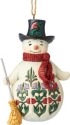 Jim Shore 6001425 Wonderland Snowman Ornament