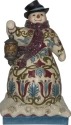 Jim Shore 6001428 Victorian Snowman Figurine