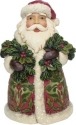 Jim Shore 6001430 Victorian Santa Cane Figurine
