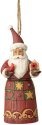 Jim Shore 6001450 Santa Birdhouse