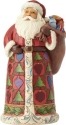 Jim Shore 6001464 Santa Toy Bag Figurine