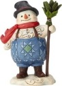 Jim Shore 6001491 Keep Your Spirits Up Snowman Pint Size