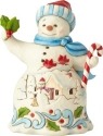 Jim Shore 6001492 Snowman Broom Figurine