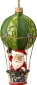 Jim Shore 6001511i Santa Hot Air Balloon Ornament