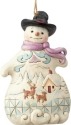 Jim Shore 6001514 Snowman Ornament