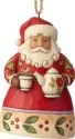 Jim Shore 6001519 Santa Teapot Ornament