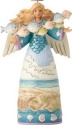 Jim Shore 6001525 Coastal Angel and Fish Figurine