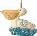 Jim Shore 6001531 Coastal Pelican Ornament