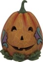 Jim Shore 6001549 2-Sided Lighted Jack O Lantern Figurine