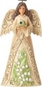 Jim Shore 6001566 Monthly Angel May Figurine