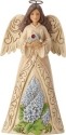 Jim Shore 6001568 Monthly Angel July Figurine