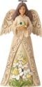 Jim Shore 6001573 Monthly Angel December Figurine