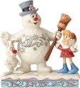 Jim Shore Frosty 6001581 Frosty Karen and Hocus Pocus