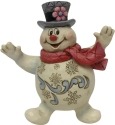 Jim Shore Frosty 6001585 Jolly Frosty Ornament