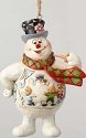 Jim Shore Frosty 6001586 Frosty with Kids Scene