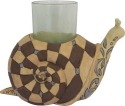 Jim Shore 6001608 Garden Snail Candle Holder