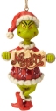 Jim Shore 6002073 Naughty and Nice Grinch Ornament