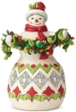 Jim Shore 6002642 Make The Season Bright Snowman with Lights