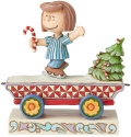 Jim Shore 6003027 Peppermint Patty Train Figurine