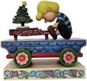 Peanuts by Jim Shore 6003028 Schroeder Train Figurine