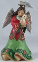 Jim Shore 6003359 Angel Holding Cat Ornament