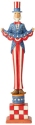 Jim Shore 6003976 Tall Uncle Sam Figurine