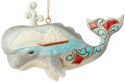 Jim Shore 6004035 Coastal Whale Ornament