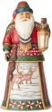 Jim Shore 6004131 Lapland Santa Lantern Figurine