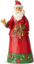 Jim Shore 6004138 Santa Bell Figurine