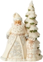 Jim Shore 6004168 Woodland Santa and Tree Figurine