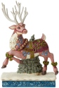 Jim Shore 6004181 Victorian Reindeer Prancing Figurine