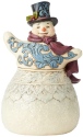 Jim Shore 6004184 Victorian Snowman Scarf Figurine