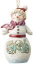 Jim Shore 6004194 Wonderland Snowman Ornament