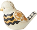 Jim Shore 6004202 Black and Gold Bird Figurine