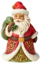 Jim Shore 6004291 Santa Bag Pint Size Figurine