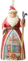 Jim Shore 6004307 Portuguese Santa Ornament