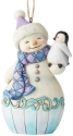 Jim Shore 6004314 Snowman Baby Penguin Ornament