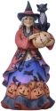 Jim Shore 6004325 Friendly Witch Cat Figurine