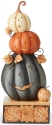 Jim Shore 6004328 Stacked Jack-O-Lantern Figurine