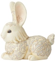 Jim Shore 6004768 Woodland Bunny Statue