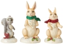 Jim Shore 6004989 Wonderland Set of 3 Christmas Figurine