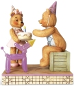 Jim Shore 6005124 Button Happy Birthday Figurine