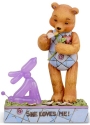 Jim Shore 6005125 Button In Love Figurine