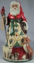 Jim Shore 6005246 Christmas For All Santa Figurine w Animals