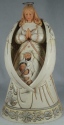 Jim Shore 6005250 White Woodland In Thy Holy Light Nativity Angel