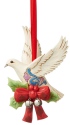 Jim Shore 6005912 Legend Of The Christmas Turtle Dove 7th Ornament