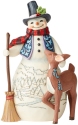 Jim Shore 6005913 A Wonderland Among Friends Snowman