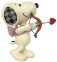 Jim Shore Peanuts 6005950 Snoopy Cupid Mini Figurine