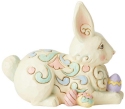 Jim Shore 6006228i Bunny with Easter Egg Figurine