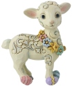 Jim Shore 6006231 Lamb with Easter Egg Figurine